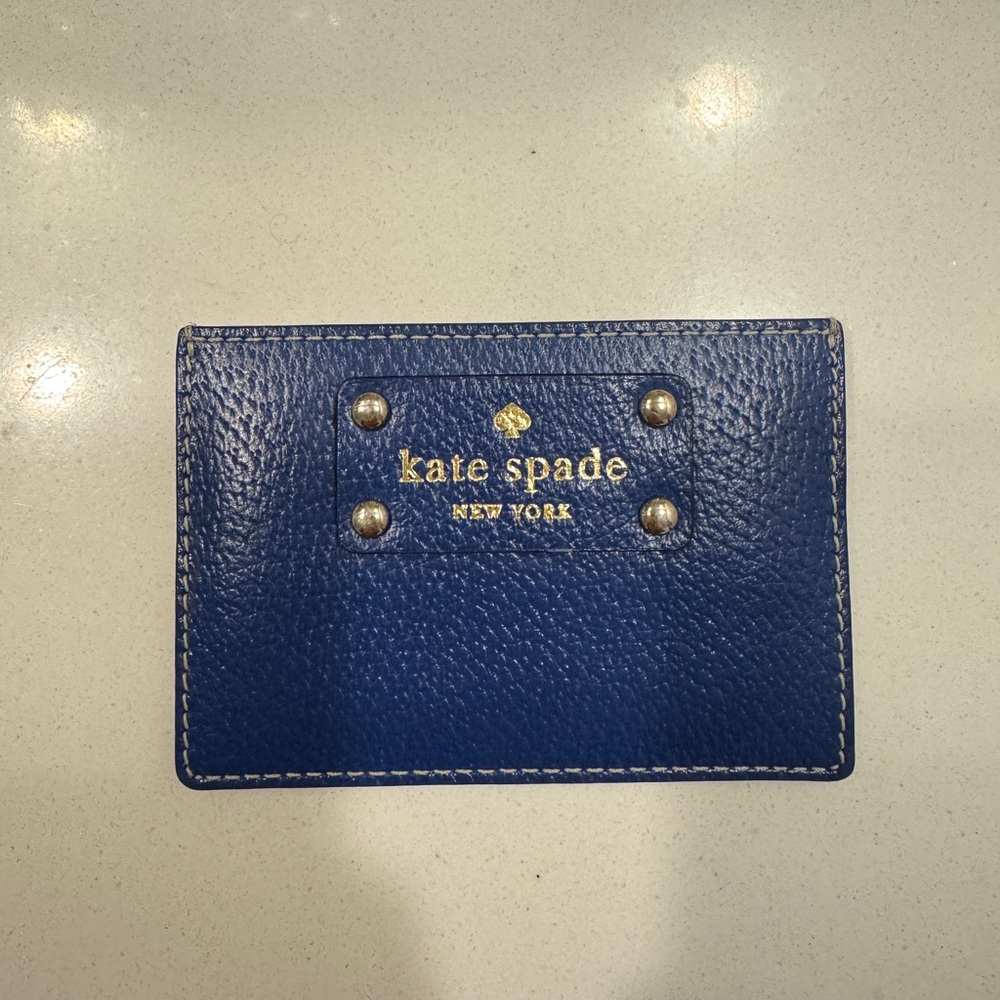 Kate spade New York leather card holder wallet